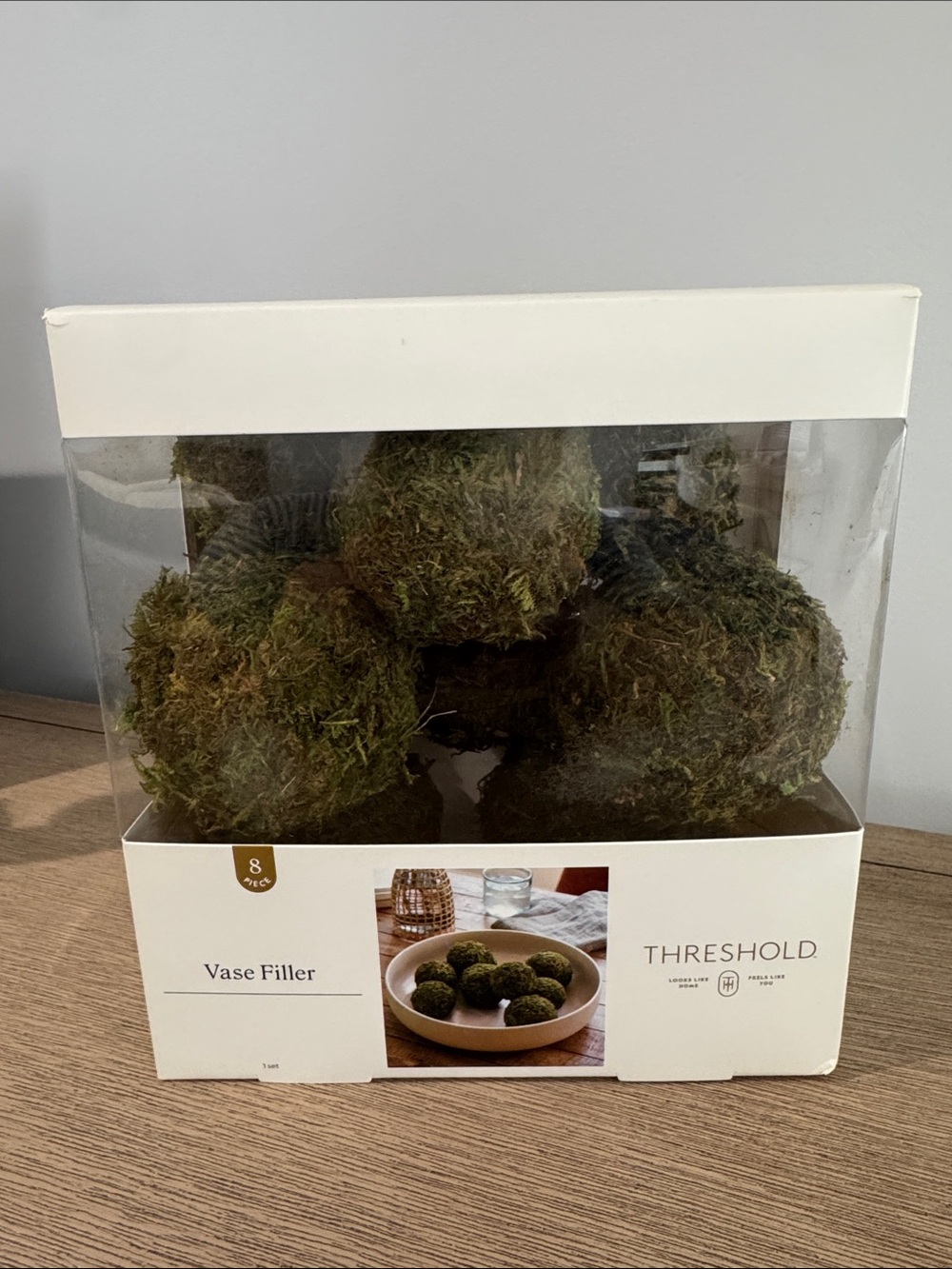Threshold Decorative Moss Balls - Green Tones